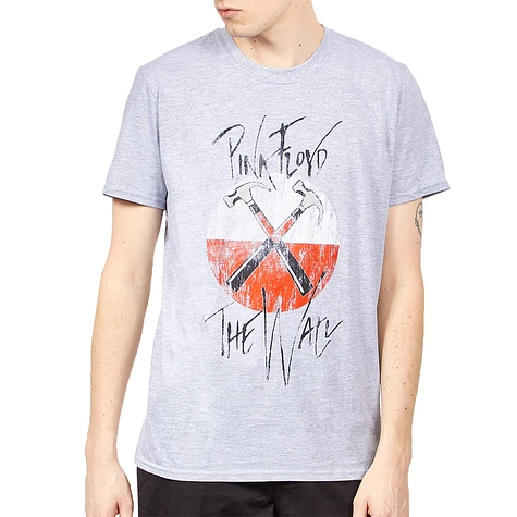 Pink Floyd - The Wall Faded Hammers Logo T-Shirt