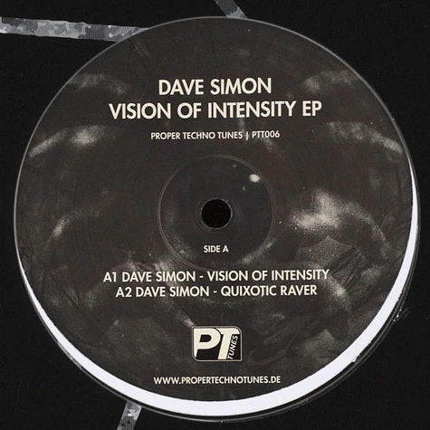 Dave Simon - Vision Of Intensity EP