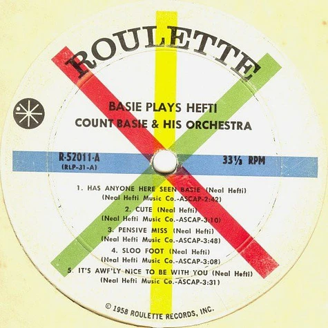 Count Basie Orchestra - Basie Plays Hefti