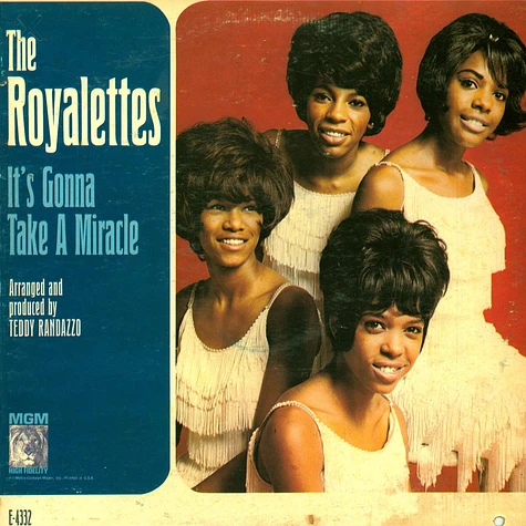 The Royalettes - It's Gonna Take A Miracle