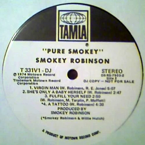 Smokey Robinson - Pure Smokey
