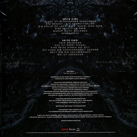 Ben Frost - OST Dark: Cycle 1 (A Netflix Original Series)