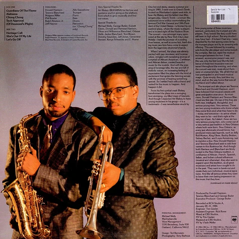 Donald Harrison / Terence Blanchard - Nascence