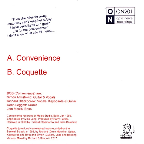 Bob - Convenience