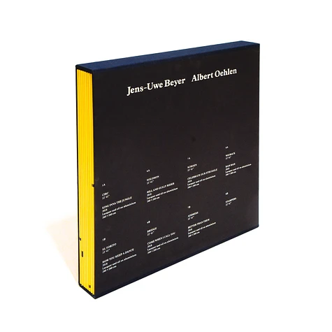 Jens-Uwe Beyer & Albert Oehlen - Yellow Book