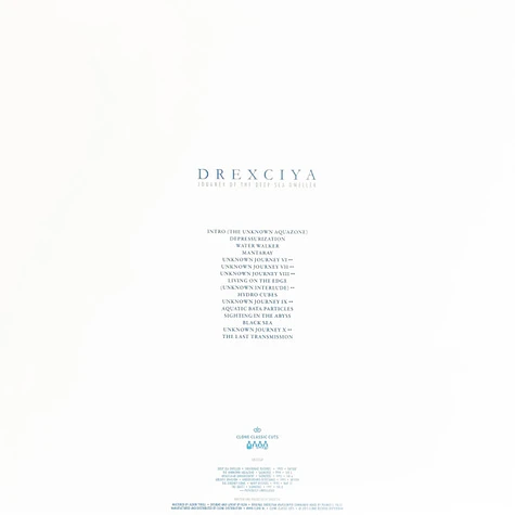 Drexciya - Journey Of The Deep Sea Dweller IV - Vinyl 2x12