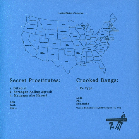 Secret Prostitutes / Crooked Bangs - Split