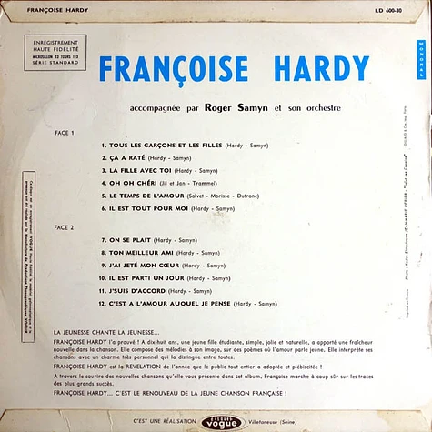 Francoise Hardy - Françoise Hardy