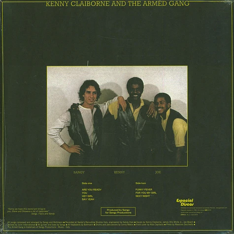 The Armed Gang - Kenny Clairborne And The Armed Gang HHV Exclusive Golden Vinyl Edition