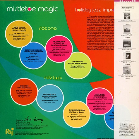 V.A. - Mistletoe Magic - Holiday Jazz Improvisations