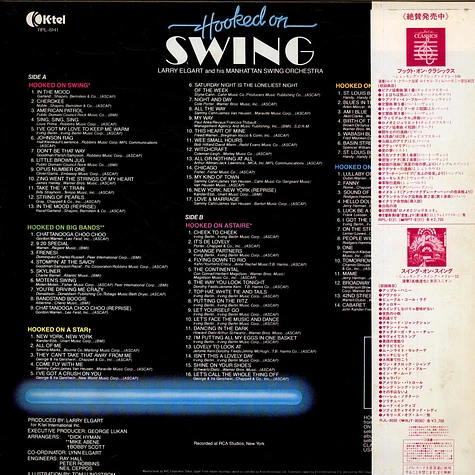 Larry Elgart And His Manhattan Swing Orchestra - Hooked On Swing