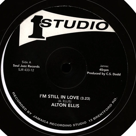 Alton Ellis / Soul Vendors - I'm Still In Love / Just A Bit Of Soul
