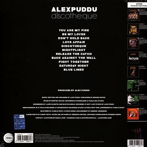 Alex Puddu - Discotheque
