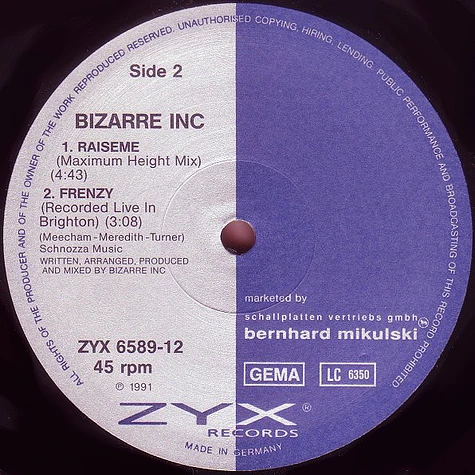 Bizarre Inc - Such A Feeling