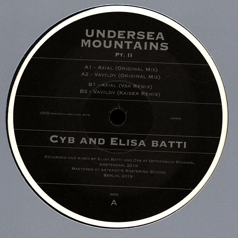 Cyb And Elisa Batti - Undersea Mountains Part 2