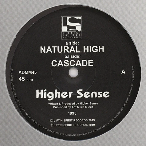 Higher Sense - Natural High / Cascade