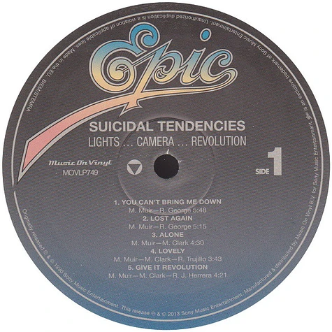 Suicidal Tendencies - Lights... Camera... Revolution