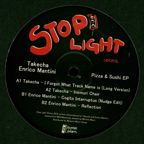 Takecha & Enrico Mantini - Stop Light Series: Pizza & Sushi