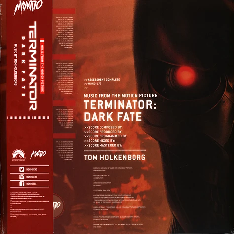 Tom Holkenborg aka Junkie XL - OST Terminator: Dark Fate