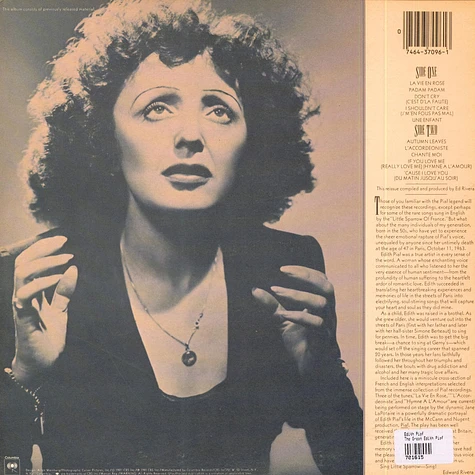 Edith Piaf - The Great Edith Piaf