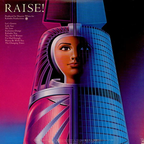 Earth, Wind & Fire = Earth, Wind & Fire - Raise! = 天空の女神