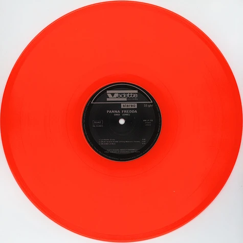 Panna Fredda - Uno Orange Vinyl Edition