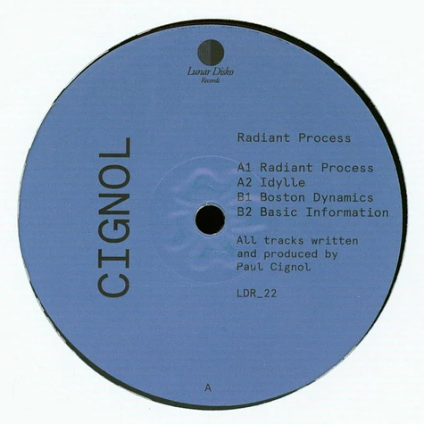 Cignol - Radiant Process EP