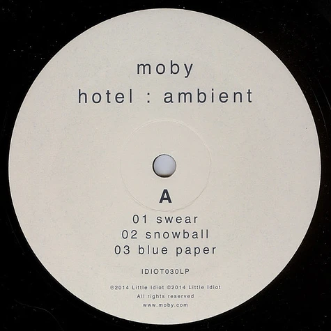 Moby - Hotel : Ambient