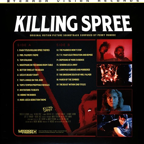 Perry Monroe - OST Killing Spree (1987)