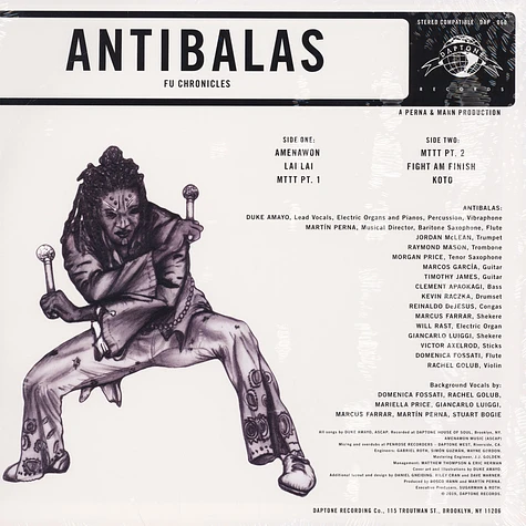 Antibalas - Fu Chronicles Colored Vinyl Edition