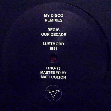 My Disco - Remixes