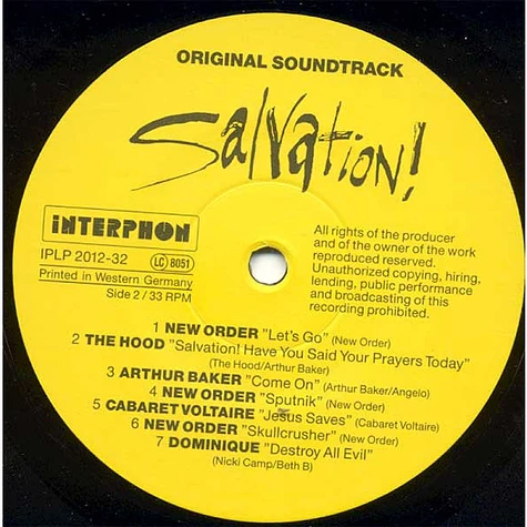 V.A. - Salvation! (Original Soundtrack)