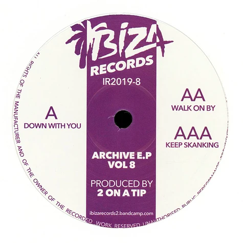 2 On A Tip - Archive EP Volume 8