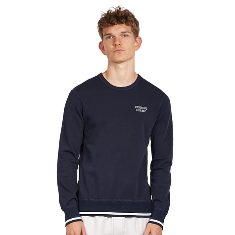 Reigning Champ - Embroidered Crewneck Sweater