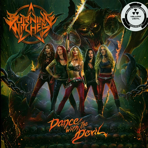 Burning Witches - Dance With The Devil Yellow Vinyl Edition