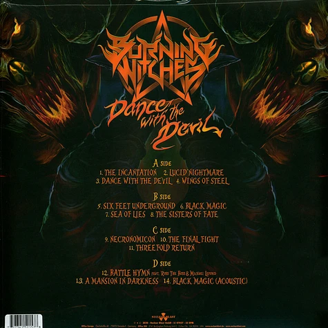 Burning Witches - Dance With The Devil Yellow Vinyl Edition