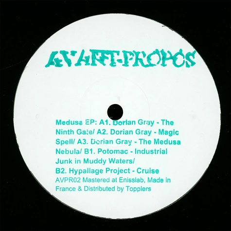 Dorian Gray, Potomac & Hypallage Project - Medusa EP