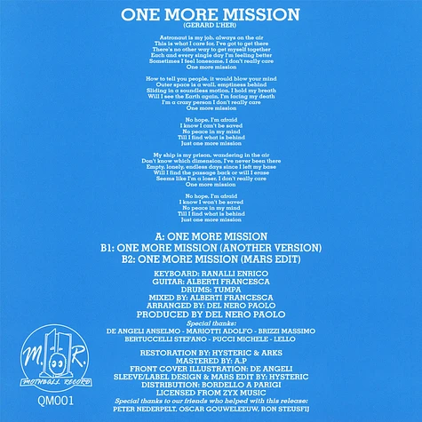 Quinn Martin - One More Mission