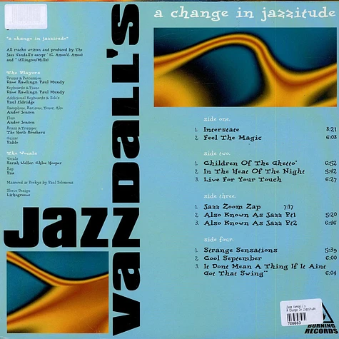 Jazz Vandall's - A Change In Jazzitude