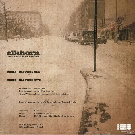 Elkhorn - The Storm Sessions Indie Exclusive Electric Blue Vinyl Edition