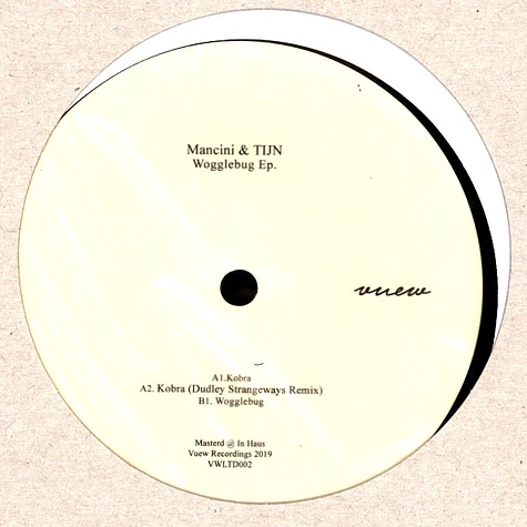 Mancini &Tijn - Wogglebug EP