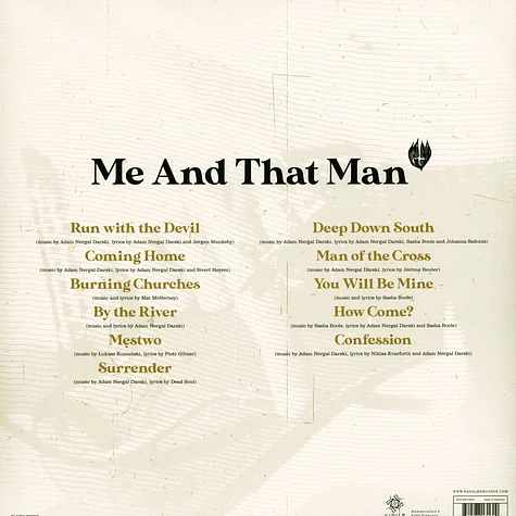 Me And That Man - New Man, New Songs, Same Shit, Volume 1 Black Vinyl Edition