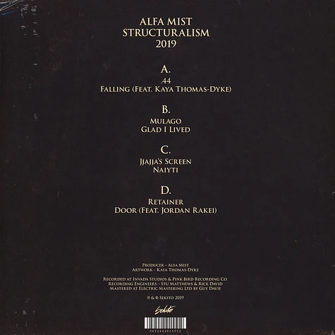 Alfa Mist - Structuralism Blue Vinyl Edition