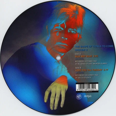 David Bowie - Silly Boy Blue Picture Disc Edition