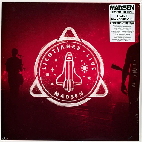 Madsen - Lichtjahre Live Black Vinyl Edition