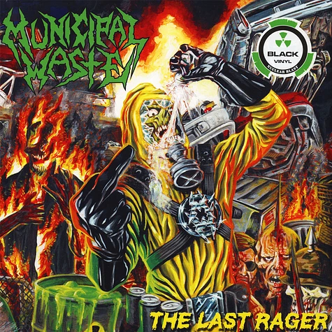 Municipal Waste - The Last Rager Black Vinyl Edition