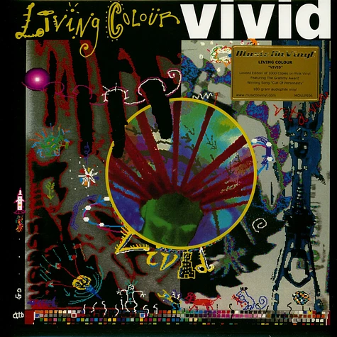 Living Color - Vivid Limited Numbered Pink Vinyl Edition