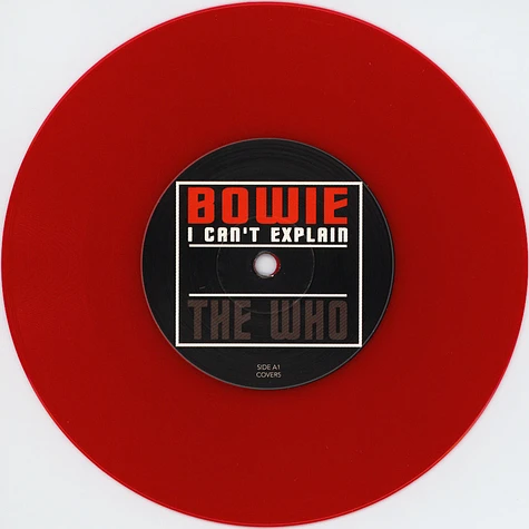 David Bowie / The Who - I Can't Explain Red Vinyl Edition