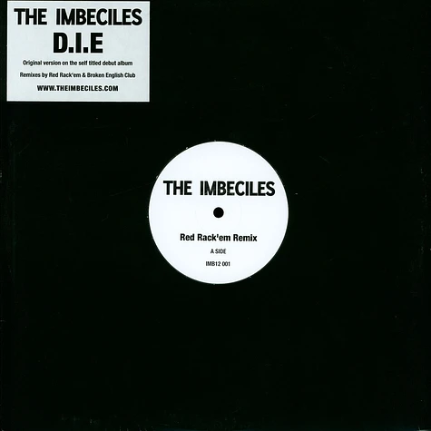 The Imbeciles - D.I.E. Remixes