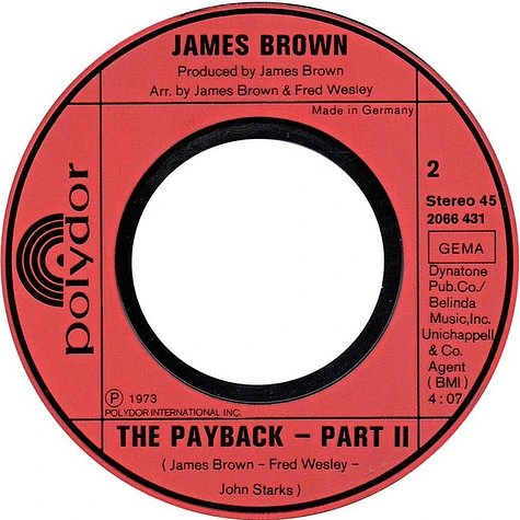 James Brown - The Payback